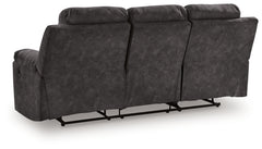 Brysonview Charcoal Reclining Sofa - Ornate Home