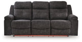 Brysonview Charcoal Reclining Sofa - Ornate Home