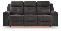 Brysonview Charcoal Reclining Sofa - Ornate Home