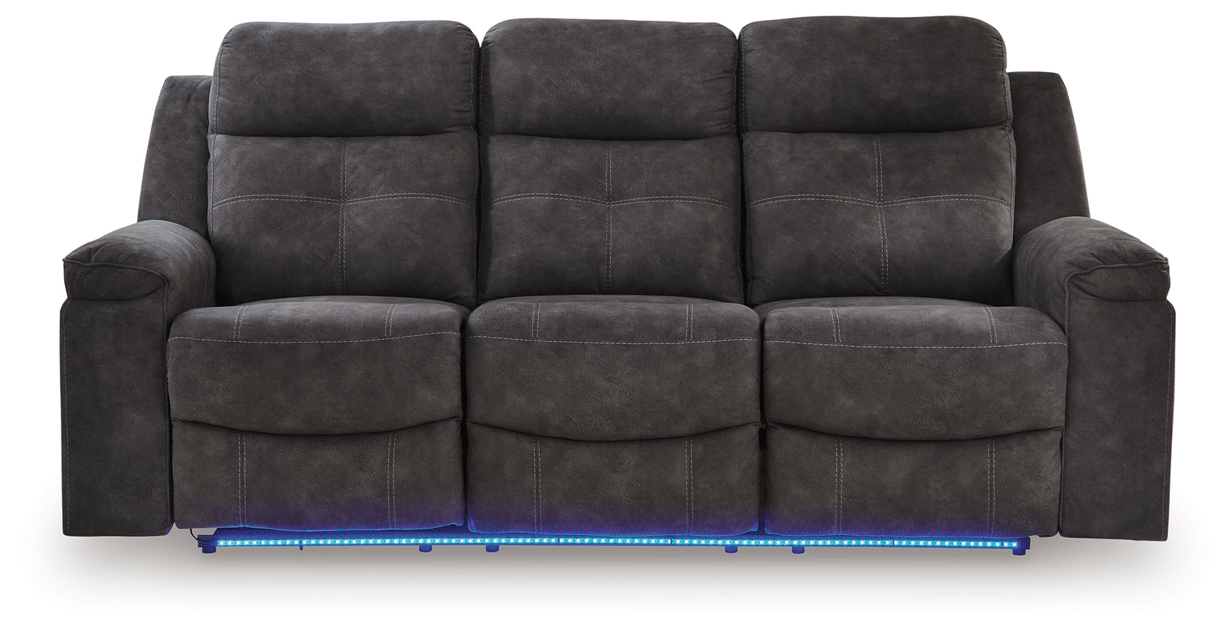 Brysonview Charcoal Reclining Sofa - Ornate Home