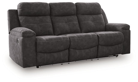 Brysonview Charcoal Reclining Sofa - Ornate Home