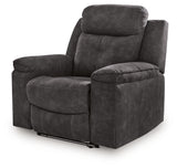 Brysonview Charcoal Zero Wall Recliner - Ornate Home