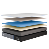 Bsleep 12-inch Cooler Memory Foam Mattress - Ornate Home