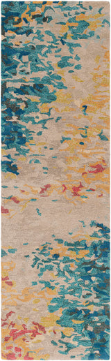 Bualan Stone Pattern Wool Blend Rug - Clearance - Ornate Home