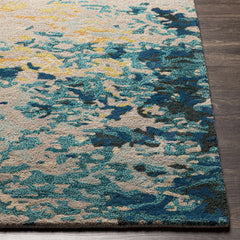 Bualan Stone Pattern Wool Blend Rug - Clearance - Ornate Home