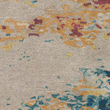 Bualan Stone Pattern Wool Blend Rug - Clearance - Ornate Home