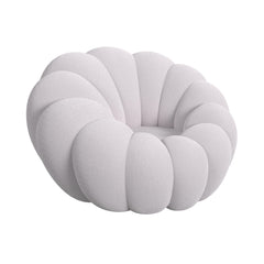 Bubble Grey Swivel Chair and Ottoman - Ornate Home