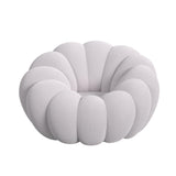 Bubble Grey Swivel Chair and Ottoman - Ornate Home