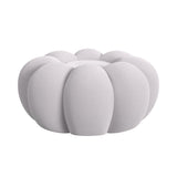 Bubble Grey Swivel Chair and Ottoman - Ornate Home