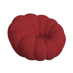 Bubble Red Swivel Chair and Ottoman - Ornate Home