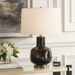 Buchanan Charcoal Table Lamp - Ornate Home