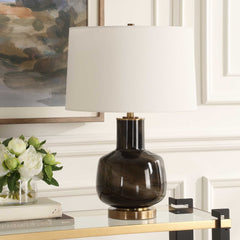 Buchanan Charcoal Table Lamp - Ornate Home