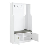 Buck II Hall Tree - Ornate Home