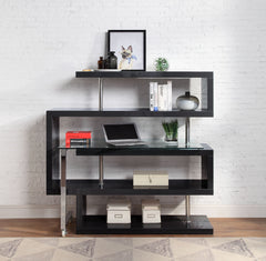 Buck Ii Black Writing Desk - Ornate Home