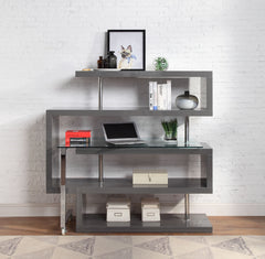 Buck Ii Gray Writing Desk - Ornate Home