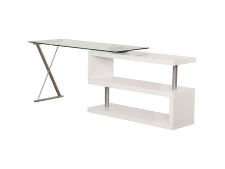 Buck White Writing Desk - Ornate Home