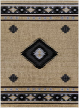 Buckhaven Brown Aztec Carpet - Ornate Home