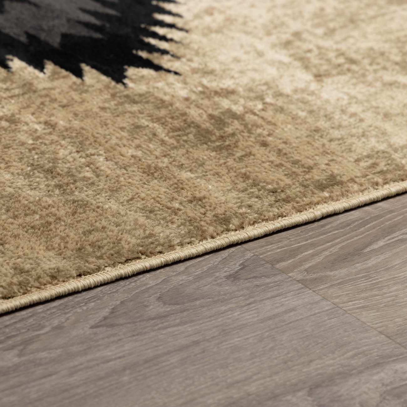 Buckhaven Brown Aztec Carpet - Ornate Home