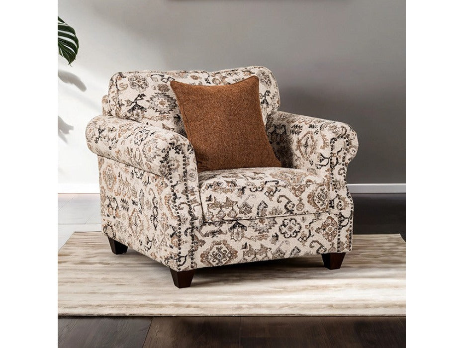 Buckhurst Taupe Chair - Ornate Home