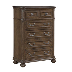 Buckingham Brown 5pc Bedroom Set - Ornate Home
