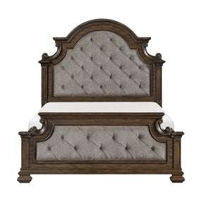 Buckingham Brown 5pc Bedroom Set - Ornate Home
