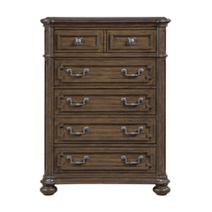 Buckingham Brown 5pc Bedroom Set - Ornate Home