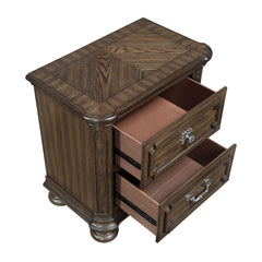 Buckingham Brown Nightstand - Ornate Home