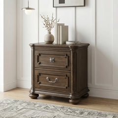 Buckingham Brown Nightstand - Ornate Home