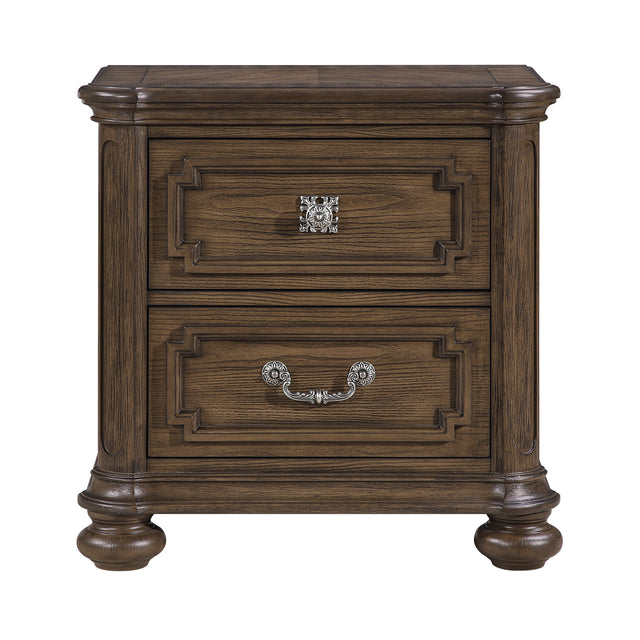 Buckingham Brown Nightstand - Ornate Home