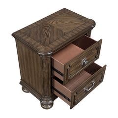 Buckingham Brown Nightstand - Ornate Home
