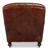 Buckingham Newark Brown Leather Armchair - Ornate Home