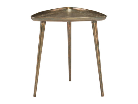 Buckley Antique Dark Brass Accent Table - Ornate Home