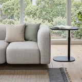 Buddy Gray Adjustable Rotating Side Table - Ornate Home