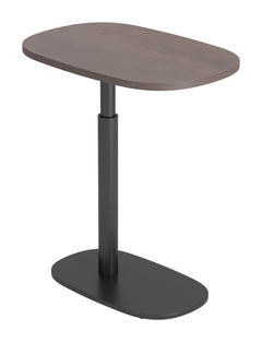 Buddy Gray Adjustable Rotating Side Table - Ornate Home