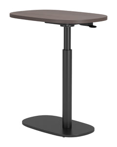 Buddy Gray Adjustable Rotating Side Table - Ornate Home