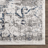 Buenaventura Cream & Navy Area Rug - Clearance - Ornate Home