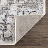 Buenaventura Cream & Navy Area Rug - Ornate Home