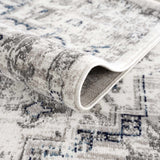 Buenaventura Cream & Navy Area Rug - Ornate Home