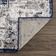 Buenaventura Navy Area Rug - Clearance - Ornate Home
