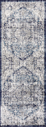 Buenaventura Navy Area Rug - Clearance - Ornate Home