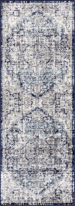Buenaventura Navy Area Rug - Clearance - Ornate Home