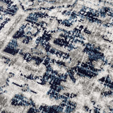 Buenaventura Navy Area Rug - Clearance - Ornate Home