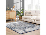 Buenaventura Navy Area Rug - Ornate Home