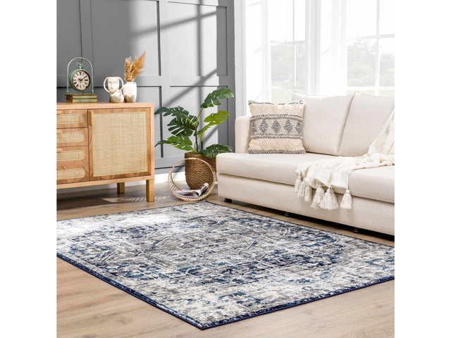 Buenaventura Navy Area Rug - Ornate Home
