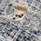 Buenaventura Navy Area Rug - Ornate Home