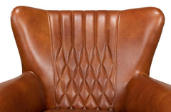 Bugatti Brown Arm Chair - Ornate Home