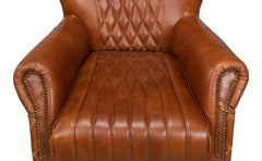 Bugatti Brown Arm Chair - Ornate Home