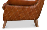 Bugatti Brown Arm Chair - Ornate Home