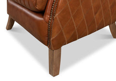 Bugatti Brown Arm Chair - Ornate Home