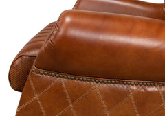 Bugatti Brown Arm Chair - Ornate Home